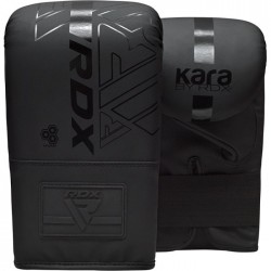 RDX BOXING BAG MITTS F6 MATTE BLACK